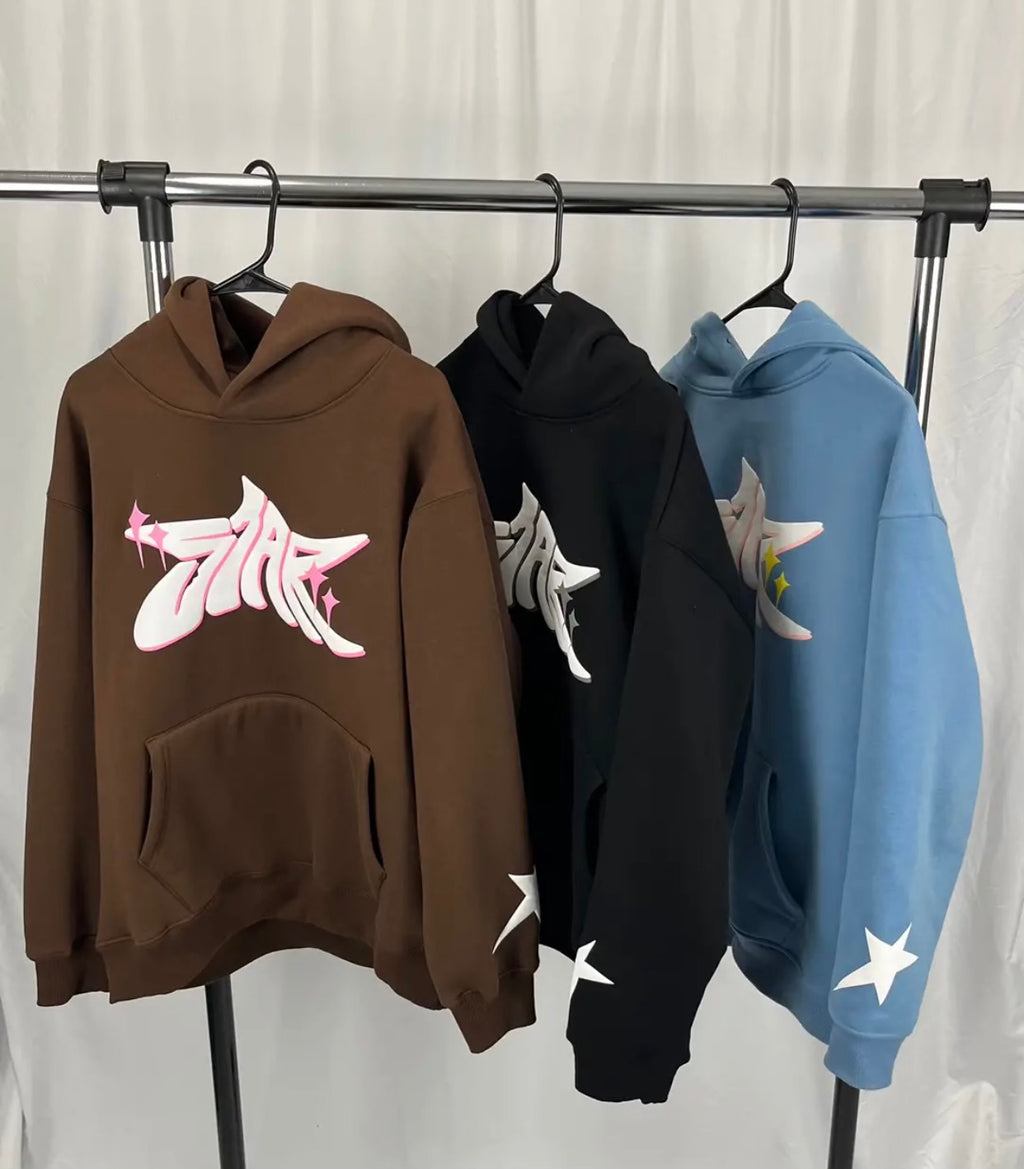 Star Graphic Hoodie Front