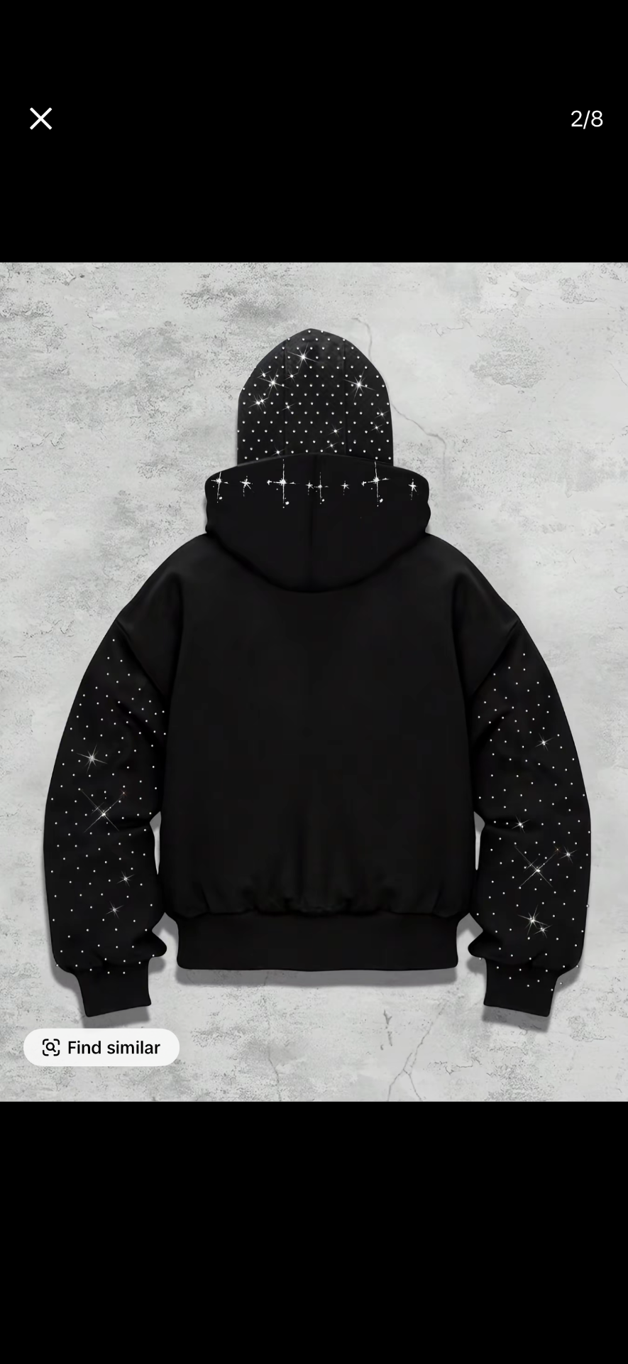 Open Your Eyes Jacket Back